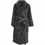 Teddy Bear Charcoal Robe Charcoal (Grey)