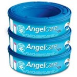 Angelcare Pack of 3 Refill Cassettes Blue