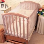 Cot Bed Insect Net White