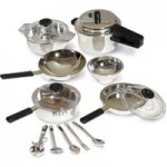 Pots and Pans Toy Set Silver