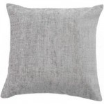 Large Chenille Grey Cushion Dove (Grey)