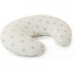 Widgey Nursing Pillow Silver Star White