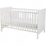 Somerset White Cot Bed White