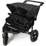 Out n About Nipper Double Raven Black Pushchair Black