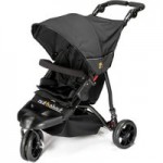 Out n About Little Nipper Jet Black 3 Wheeler Black