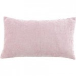 Chenille Rectangular Blush Cushion Blush