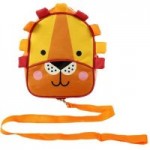 Red Kite Lion Back Pack and Reins Orange