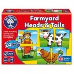 Orchard Toys Farmyard Heads and Tails MultiColoured