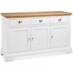Eaton Two Tone Wide Sideboard Ivory