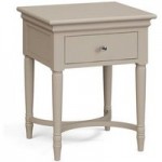 Blakely Taupe Nightstand Taupe (Brown)
