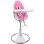 Bloom Fresco White and Chrome Contemporary Highchair White