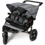Out n About Nipper V4 Double Steel Grey Pushchair Grey