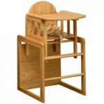 East Coast Wooden Combination Highchair Natural