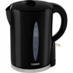 Tower 1.7L Black Jug Kettle Black