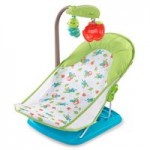 Summer Infant Deluxe Caterpillar Bather with Toy Bar Green/White/Blue