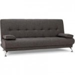 Venice Fabric Sofa Bed Grey