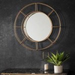 Thorne Gold 82cm Wall Mirror Gold