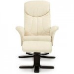 Stavern Massage Recliner Chair White