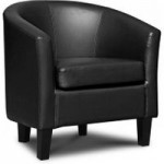 Opus Tub Chair – Black Black