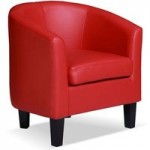Opus Tub Chair – Cherry Red Red