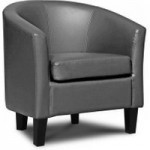 Opus Tub Chair – Dark Grey Grey
