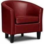 Opus Tub Chair – Cranberry Red
