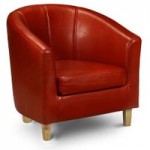 Kingsley Tub Chair – Red Red
