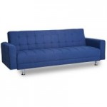 Ruben Fabric Sofa Bed Blue