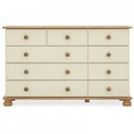 Colburn Cream 9 Drawer Chest Natural/Cream