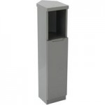 Siena Grey Corner Cabinet Grey