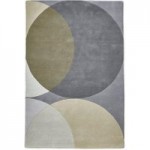 Grey Geometric Haines Rug Natural