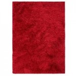 Red Montana Shaggy Rug Red