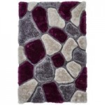 Purple Pebbles Noble House Rug Grey