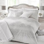 Holly Willoughby Iva 100% Cotton Reversible Duvet Cover Grey