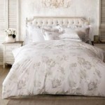 Holly Willoughby Hydrangea 100% Cotton Reversible Duvet Cover White