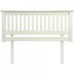 Barcelona Wooden Headboard White