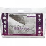 Catherine Lansfield Home Extra Fill Hollowfibre Pillow Pair White