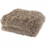 Catherine Lansfield Cuddly Throw Natural