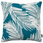 Palm Cushion Teal (Blue)