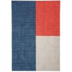 Blox Rug Blue, Red and Grey