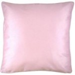 Essentials Large Faux Silk Blush Cushion Cover Blush