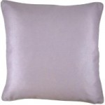 Essentials Large Faux Silk Mauve Cushion Cover Mauve