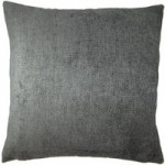 Chenille Orlando Charcoal Cushion Cover Charcoal