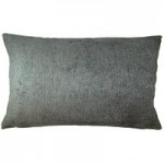 Chenille Orlando Charcoal Rectangular Cushion Cover Charcoal