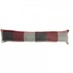 Heritage Check Red Draught Excluder Red