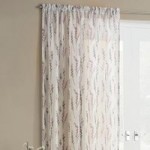 Willow Purple Slot Top Voile Curtains Puprle