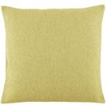 Large Barkweave Green Cushion Green