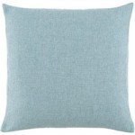 Large Barkweave Blue Cushion Blue