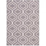 Silver Linear 15 Rug Grey