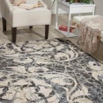 Ivory and Charcoal Maxell 10 Rug Black/Natural